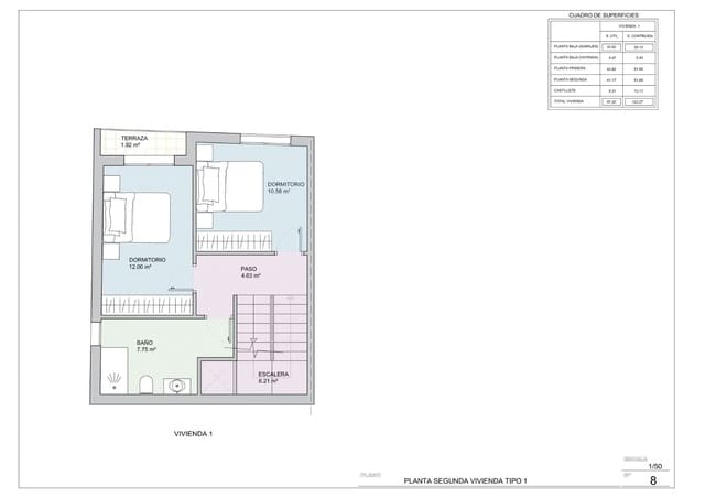 3 slaapkamer Appartement te koop in Villaricos, Cuevas del Almanzora - € 295.000 (Ref: 10129661)