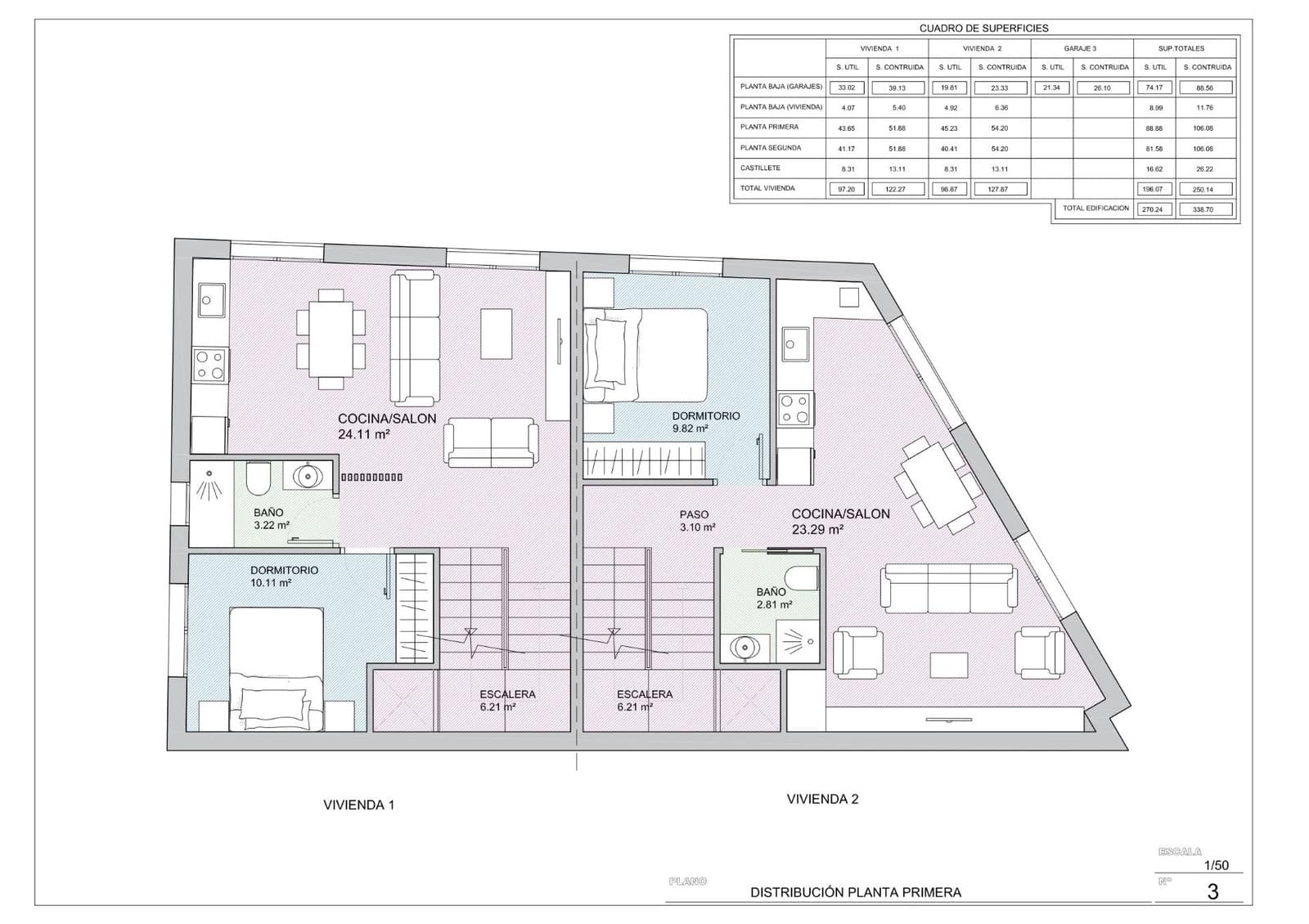 Apartamento de 3 habitaciones en Villaricos en venta - 295.000 € (Ref: 10129661)