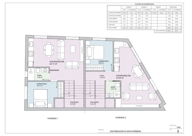 3 slaapkamer Appartement te koop in Villaricos, Cuevas del Almanzora - € 295.000 (Ref: 10129661)