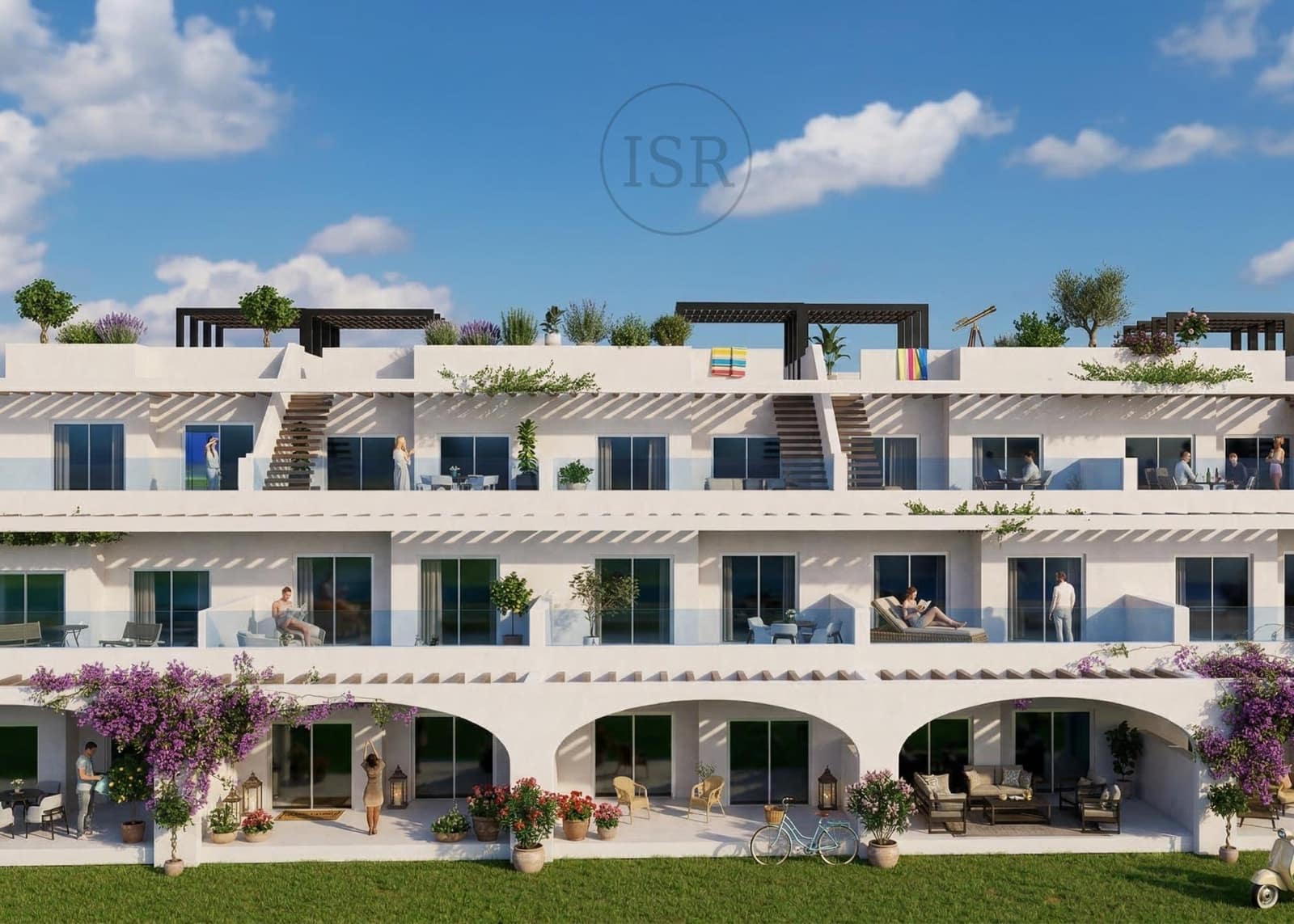 2 soverom Leilighet til salgs i Vera med svømmebasseng garasje - € 216 000 (Ref: 10155354)