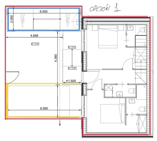 3 quarto Moradia em Banda para venda em Las Marinas - Pueblo Laguna, Vera com piscina garagem - 566 500 € (Ref: 10187207)