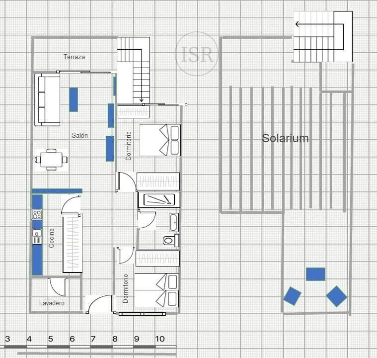 2 soveværelse Penthouse til salg i Puerto del Rey med swimmingpool - € 220.000 (Ref: 8373866)
