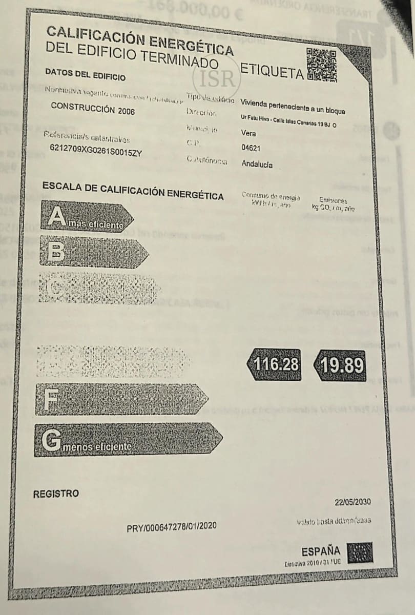 2 camera da letto Appartamento in vendita in Vera con piscina - 236.500 € (Rif: 9282281)