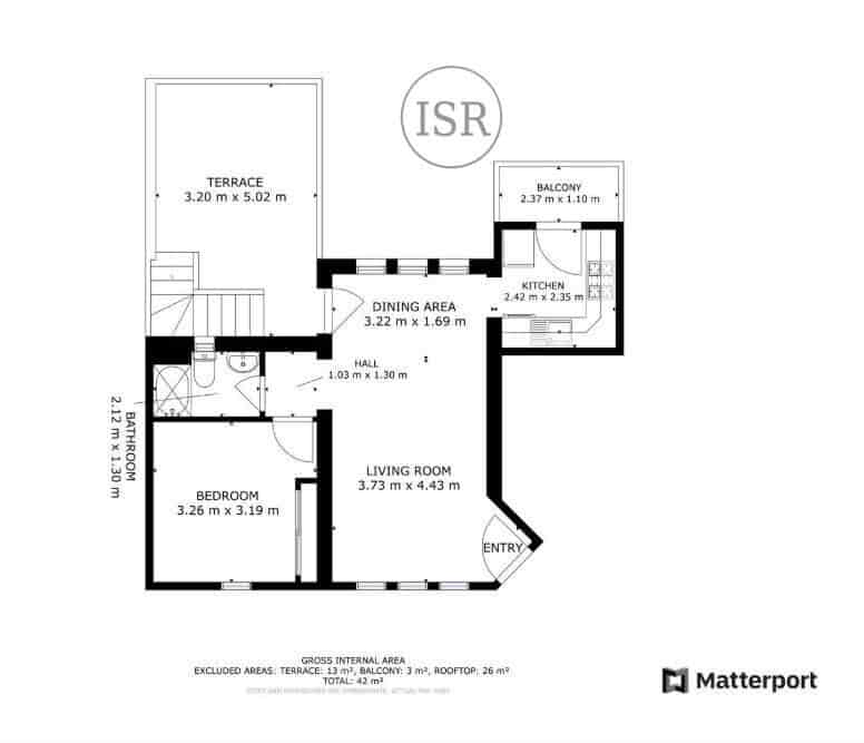 1 bedroom Penthouse for sale in Puerto del Rey with pool - € 169,500 (Ref: 9599614)