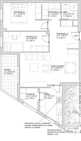 2 quarto Apartamento para venda em Palma de Mallorca - 320 000 € (Ref: 9822988)
