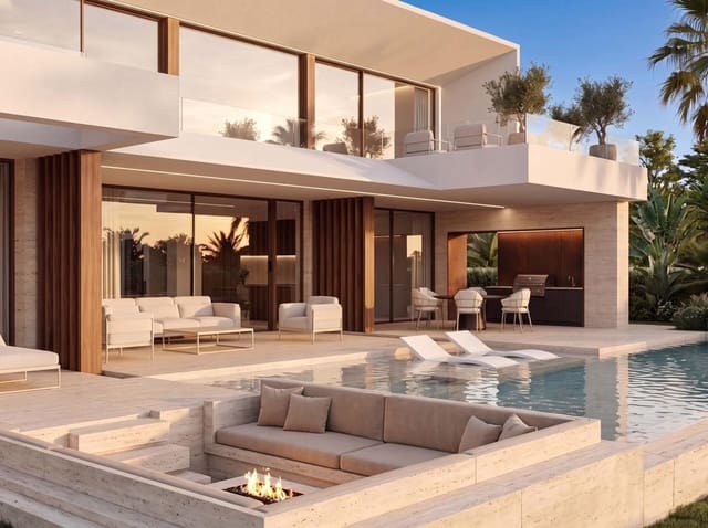 5 sypialnia Willa na sprzedaż w Puerto Banus, Marbella z basenem garażem - 4 700 000 € (Ref: 10073274)