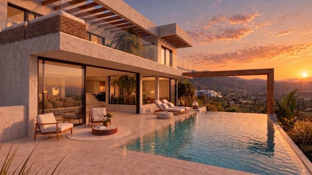 4 makuuhuone Huvila myytävänä paikassa Valle Romano Golf, Estepona mukana uima-altaan 
autotalli - 1 295 000 € (Ref: 10168848)