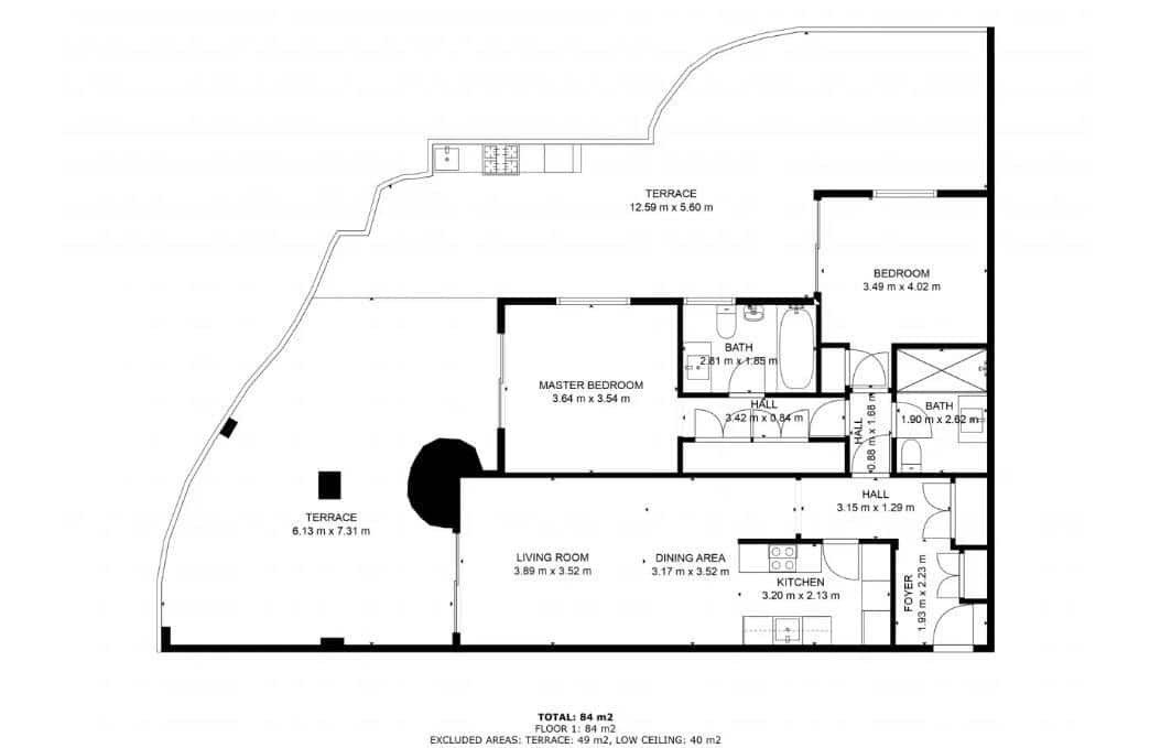 2 soveværelse Lejlighed til salg i Benahavis med garage - € 595.000 (Ref: 8960924)