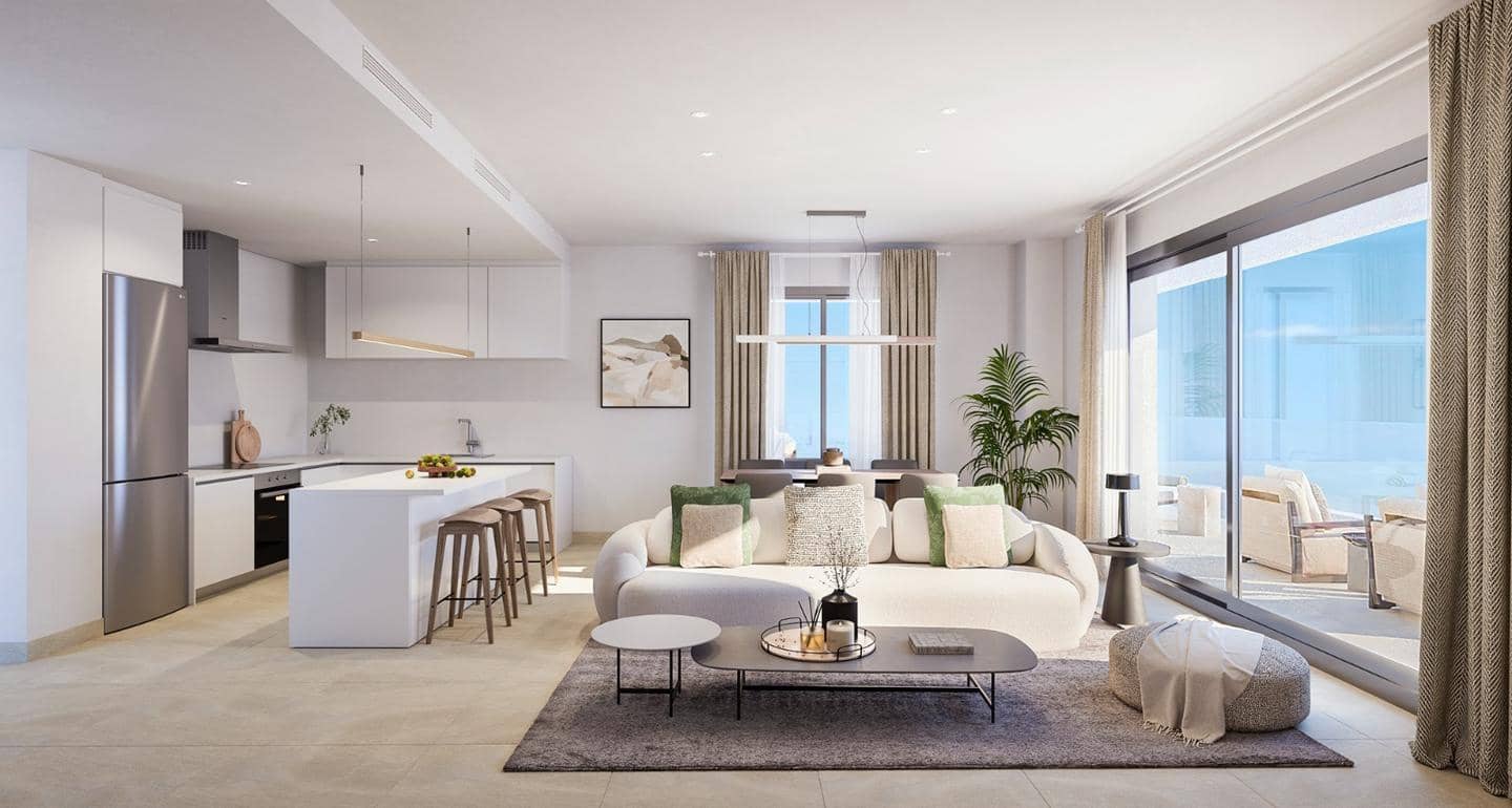 3 sovrum Lägenhet till salu i Estepona med garage - 459 000 € (Ref: 9345574)