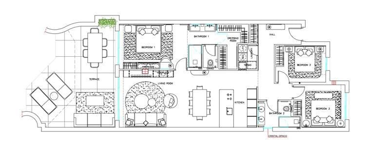 3 sovrum Lägenhet till salu i Estepona med garage - 2 350 000 € (Ref: 9559300)