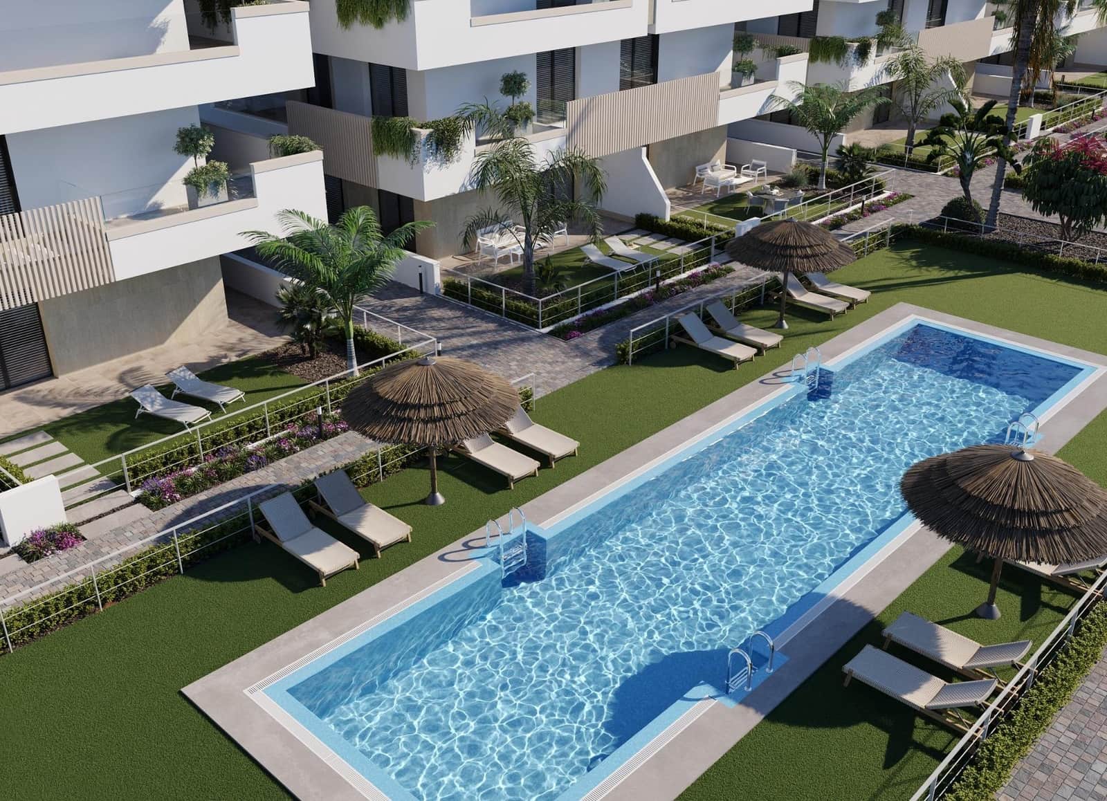Apartamento de 2 habitaciones en Torre-Pacheco en venta con piscina garaje - 315.900 € (Ref: 10000126)