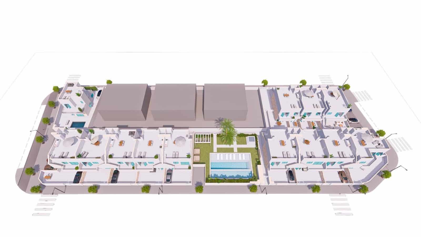 3 soverom Leilighet til salgs i Pilar de la Horadada med svømmebasseng garasje - € 345 000 (Ref: 10011125)