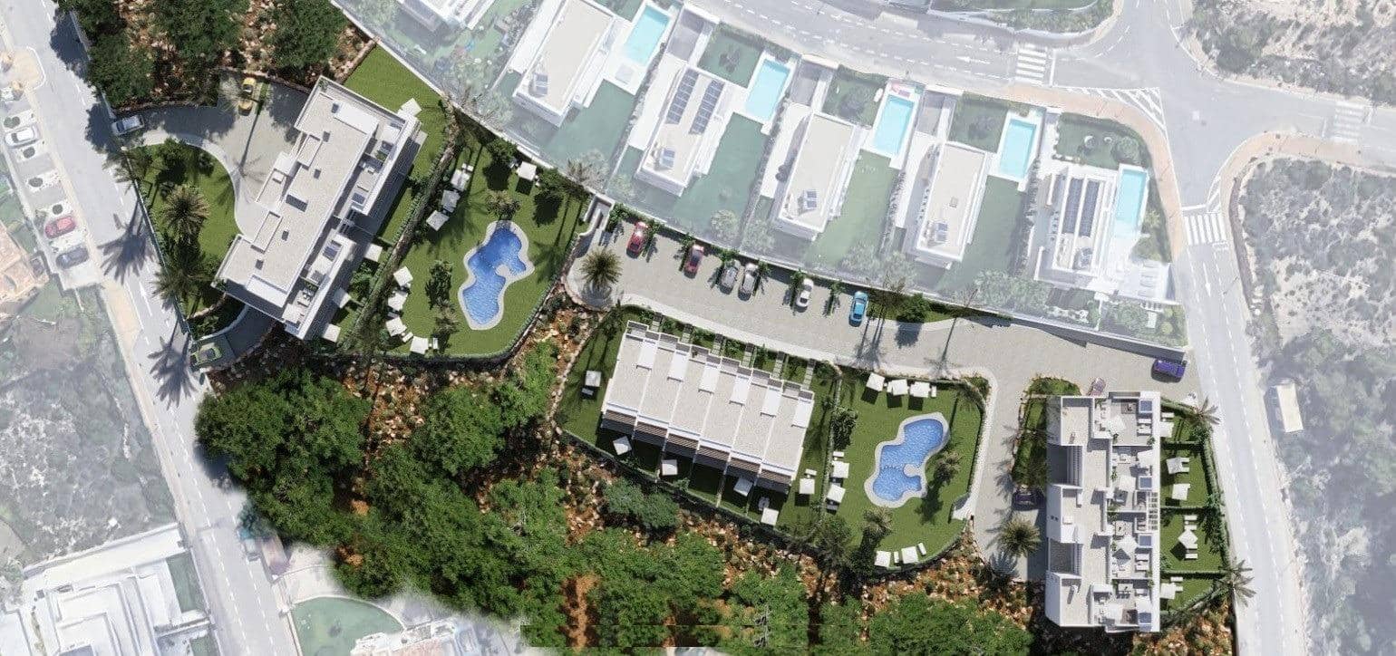 1 soveværelse Lejlighed til salg i Finestrat med swimmingpool garage - € 289.000 (Ref: 10015198)