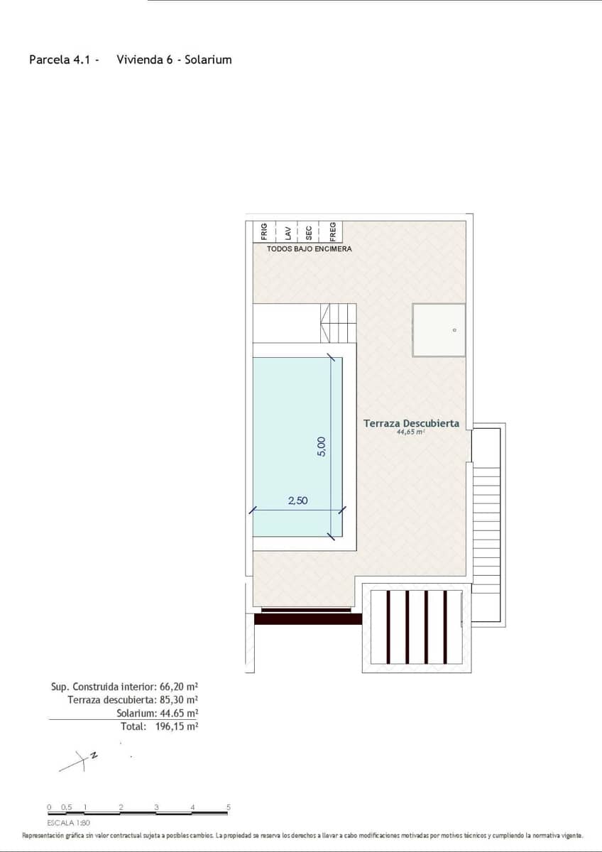 Apartamento de 3 habitaciones en San Miguel de Salinas en venta con piscina - 425.000 € (Ref: 10023707)