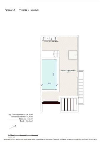 Apartamento de 3 habitaciones en San Miguel de Salinas en venta con piscina garaje - 425.000 € (Ref: 10023707)
