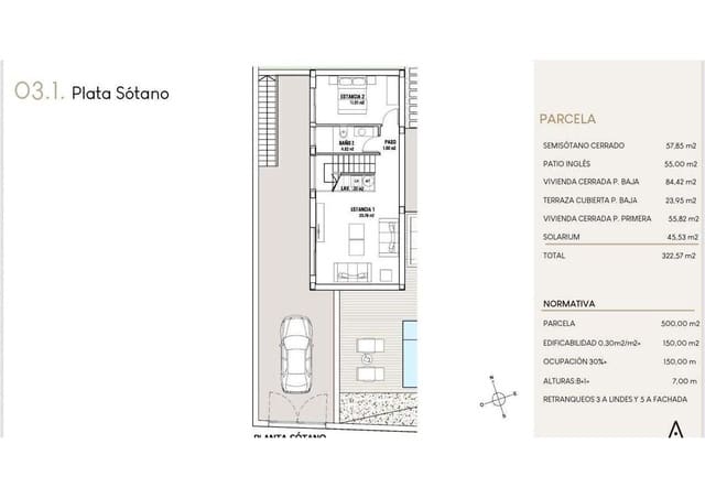 4 chambre Villa/Maison à vendre à Balcón de Finestrat - Terra Marina, Finestrat avec piscine garage - 990 000 € (Ref: 10035048)