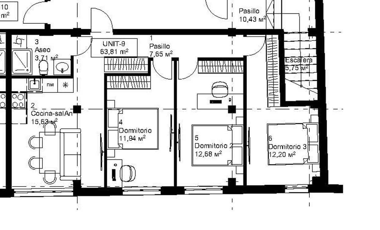 3 soverom Leilighet til salgs i Relleu med garasje - € 150 000 (Ref: 10047013)