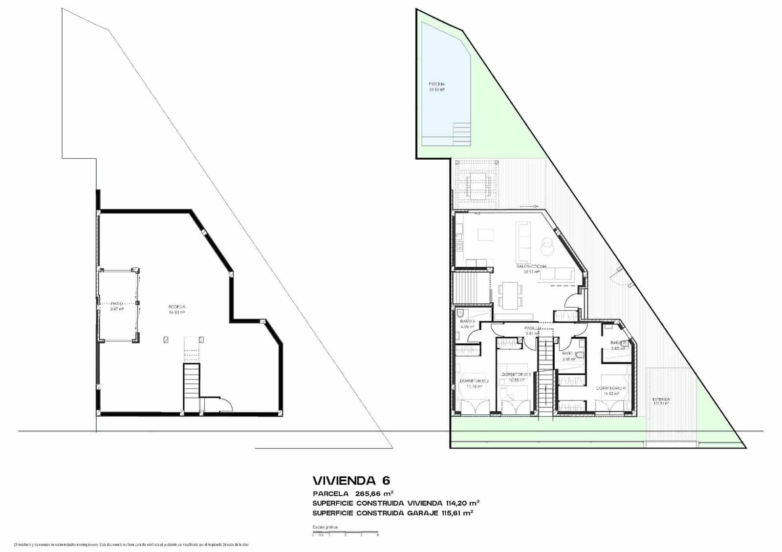 3 chambre Villa/Maison à vendre à Torre-Pacheco avec piscine garage - 670 000 € (Ref: 10048914)