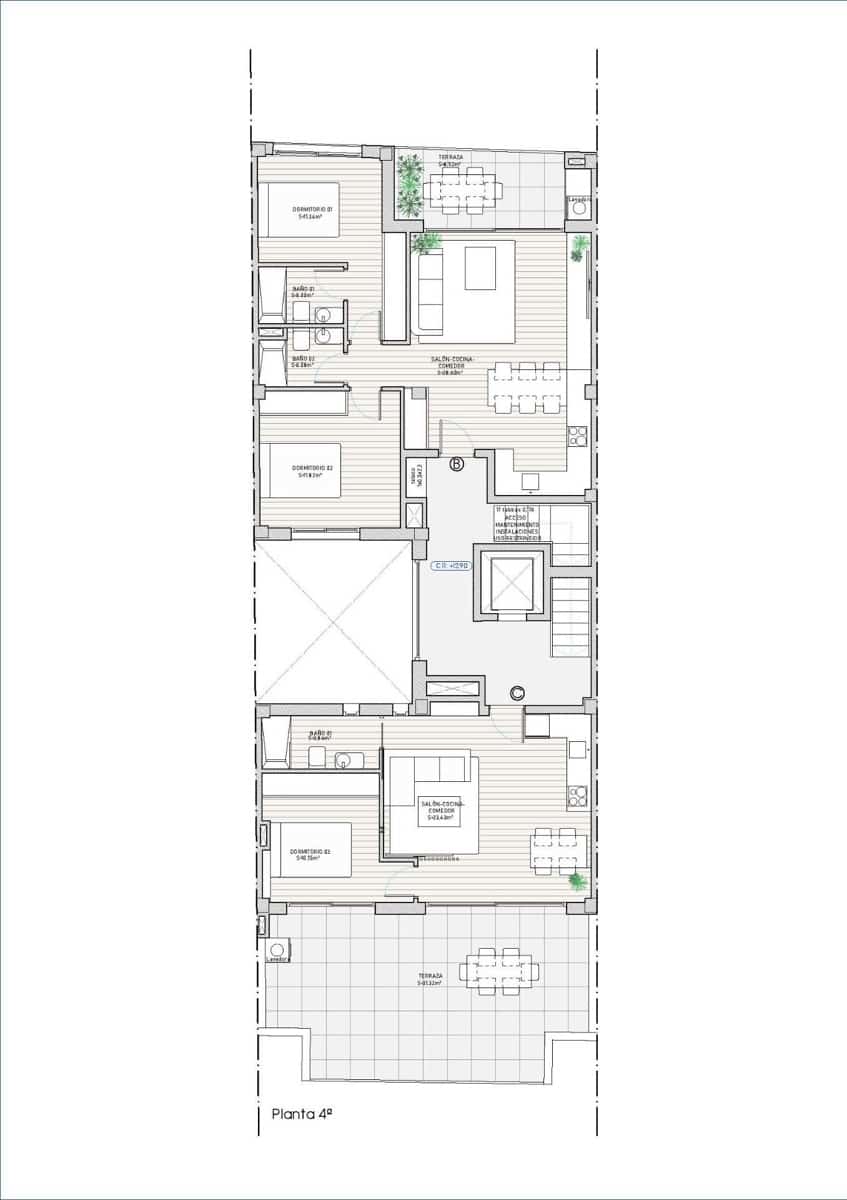 2 Zimmer Penthouse zu verkaufen in Guardamar del Segura - 555.000 € (Ref: 10099807)