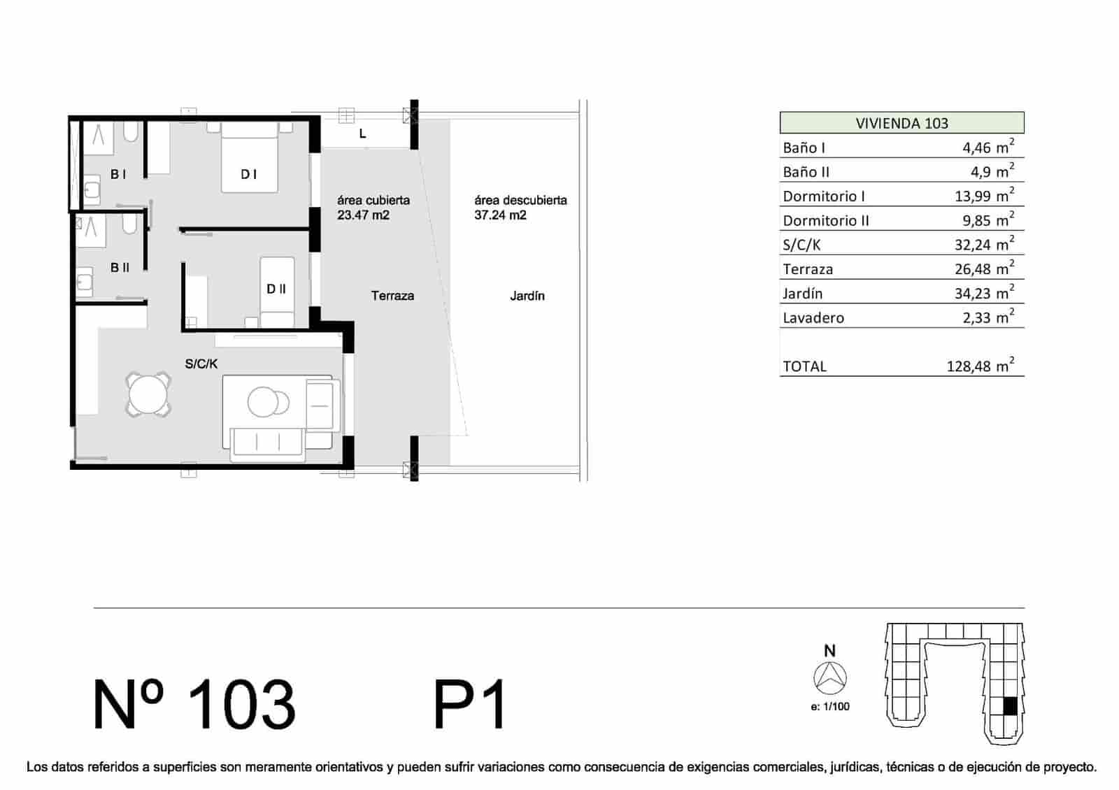 2 soverom Leilighet til salgs i San Miguel de Salinas med svømmebasseng garasje - € 219 900 (Ref: 10118967)