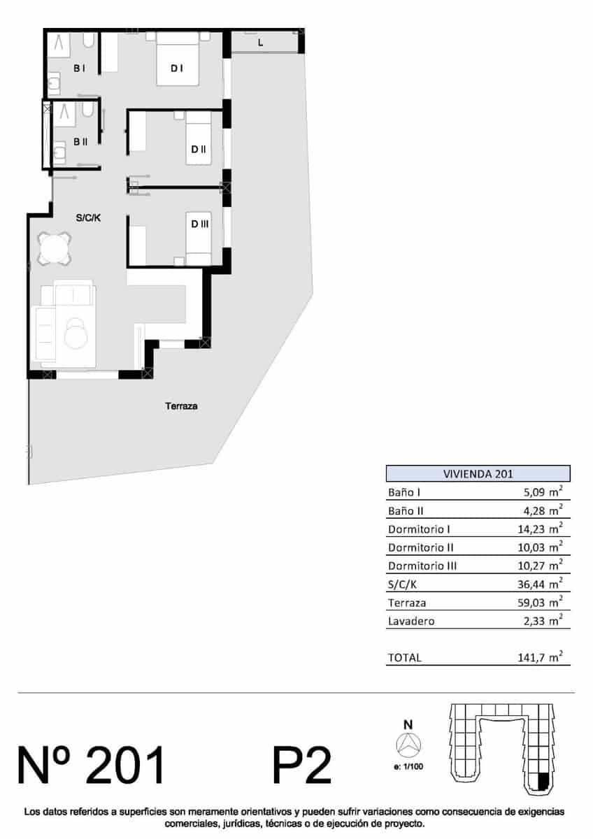 Apartamento de 3 habitaciones en San Miguel de Salinas en venta con piscina garaje - 269.900 € (Ref: 10118970)