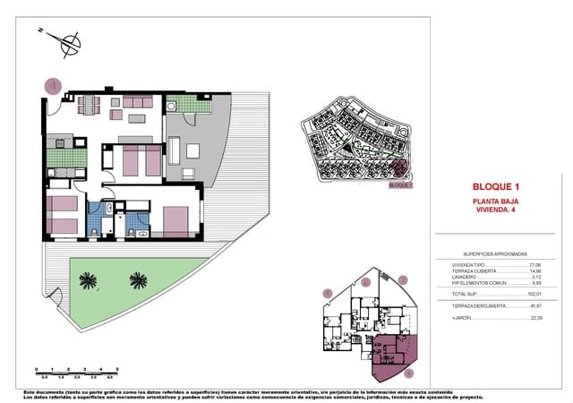 3 bedroom Apartment for sale in Mil Palmeras, Pilar de la Horadada with pool garage - € 389,000 (Ref: 10146411)