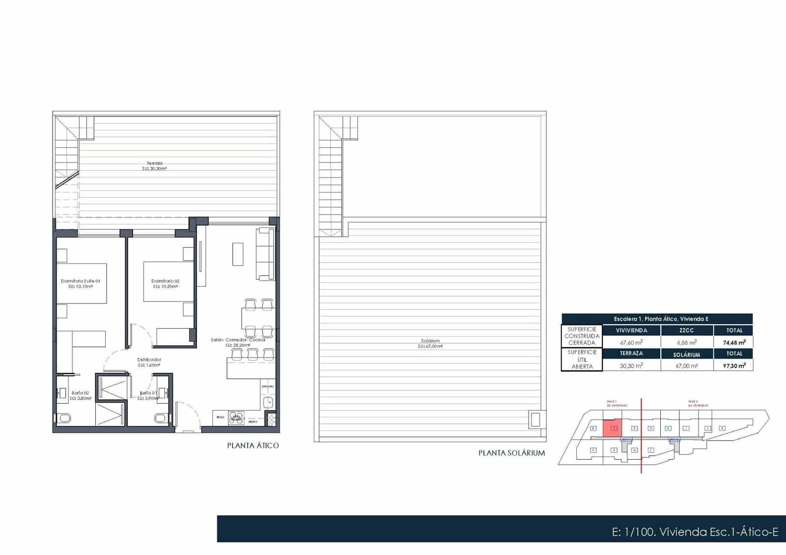 2 slaapkamer Penthouse te koop in Formentera del Segura met zwembad garage - € 350.000 (Ref: 10176954)