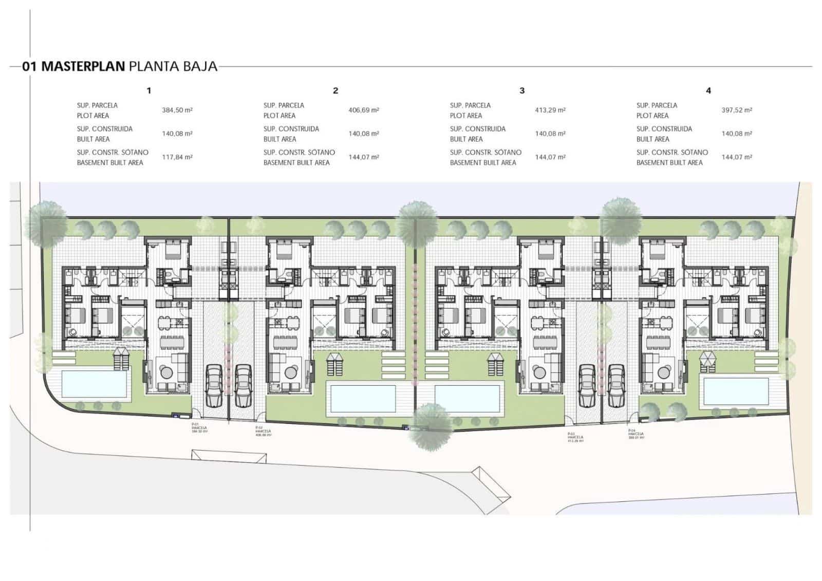 3 sypialnia Willa na sprzedaż w Torre-Pacheco z basenem garażem - 869 900 € (Ref: 7839031)
