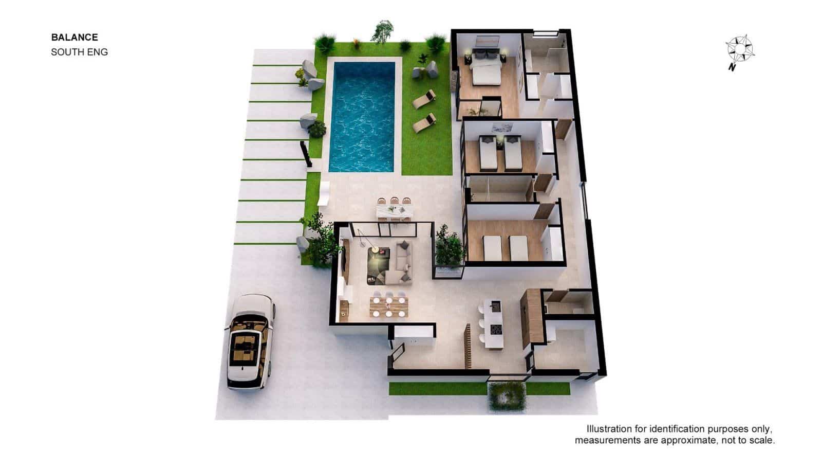 3 soverom Villa til salgs i Banos y Mendigo med svømmebasseng garasje - € 544 000 (Ref: 7903455)