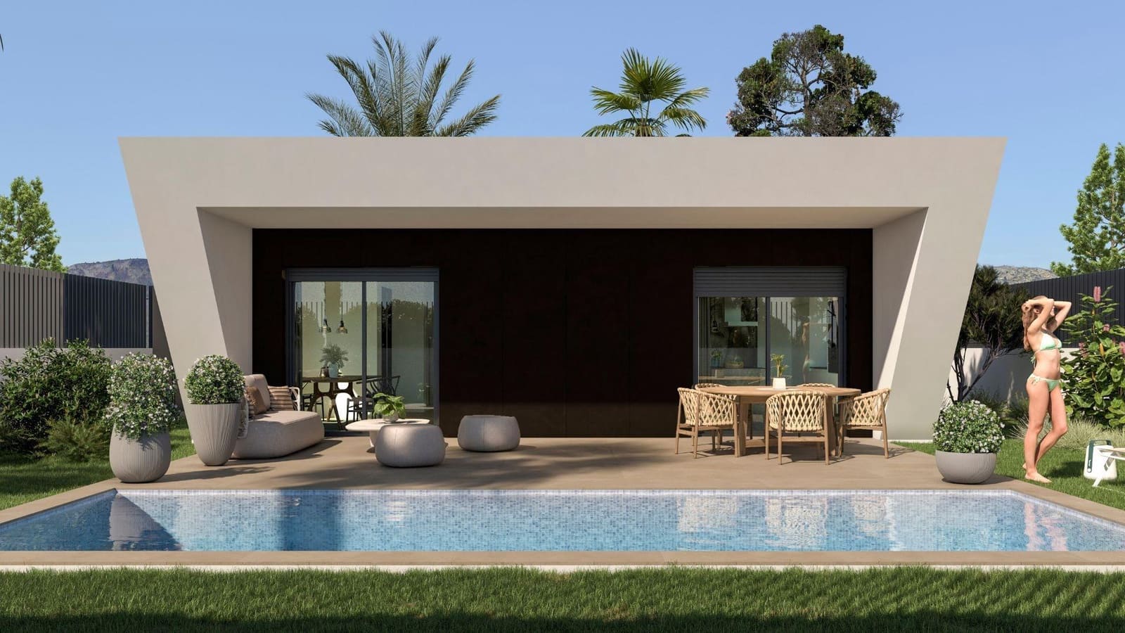 3 bedroom Villa for sale in Monforte del Cid with garage - € 368,000 (Ref: 8360311)