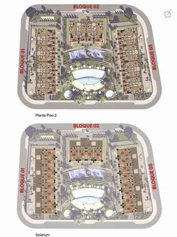 2 soverom Leilighet til salgs i Monforte del Cid med svømmebasseng garasje - € 269 000 (Ref: 8545803)