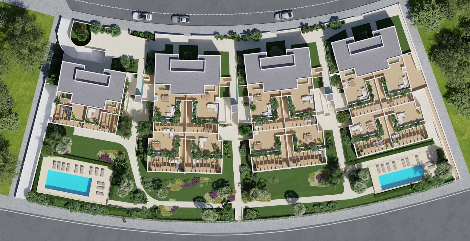 2 soverom Leilighet til salgs i Monforte del Cid med svømmebasseng garasje - € 429 000 (Ref: 8545809)