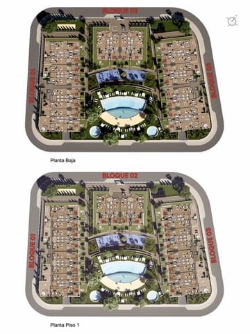 3 soverom Leilighet til salgs i Monforte del Cid med svømmebasseng garasje - € 435 000 (Ref: 8545810)