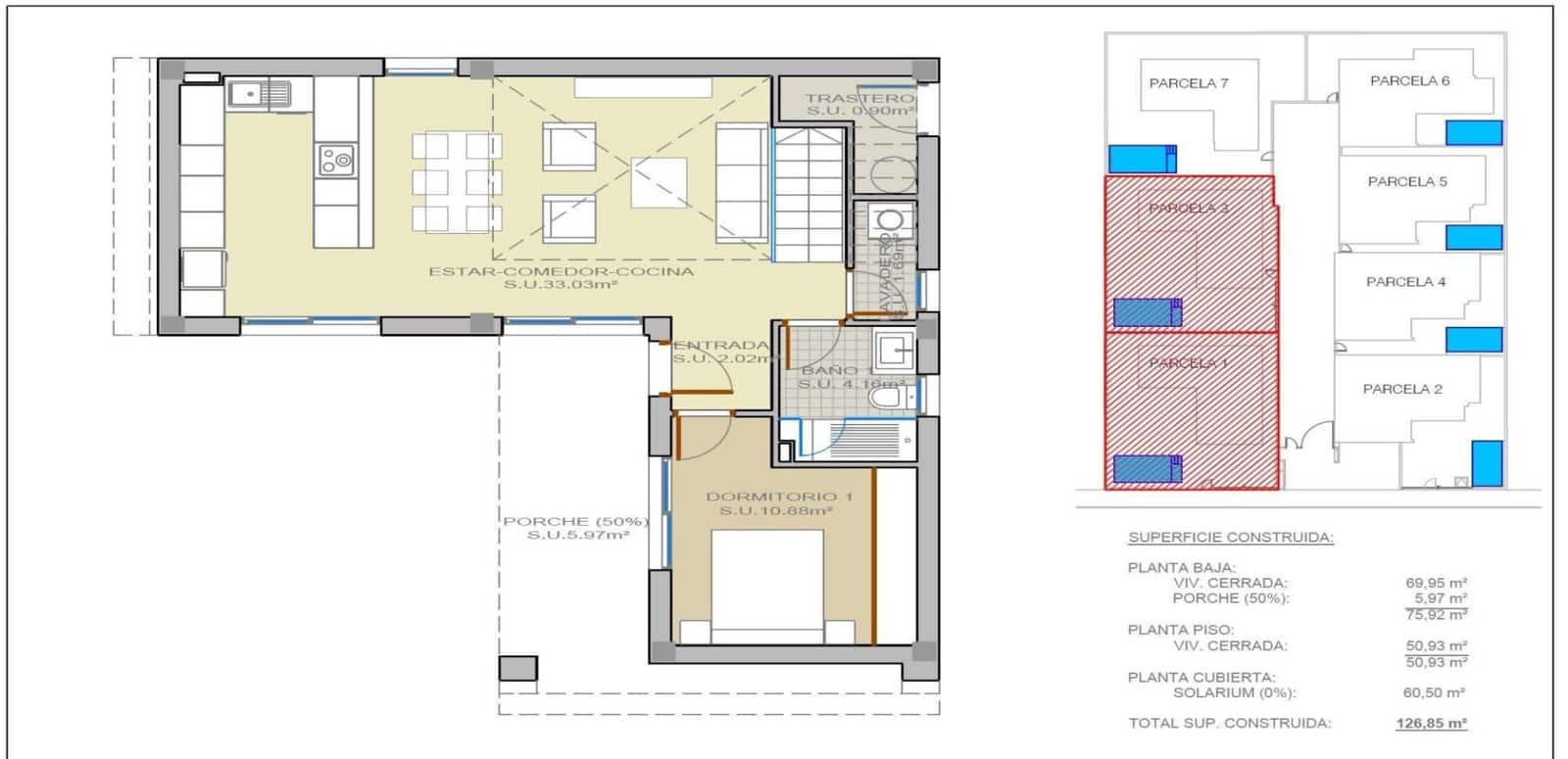 3 sovrum Villa till salu i Rojales med pool garage - 770 000 € (Ref: 8877548)