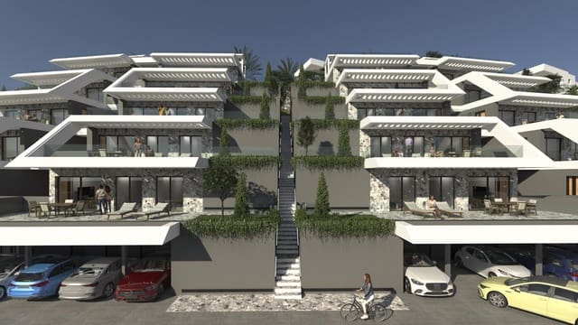2 soveværelse Penthouse til salg i Balcón de Finestrat - Terra Marina, Finestrat med swimmingpool garage - € 460.000 (Ref: 8910995)