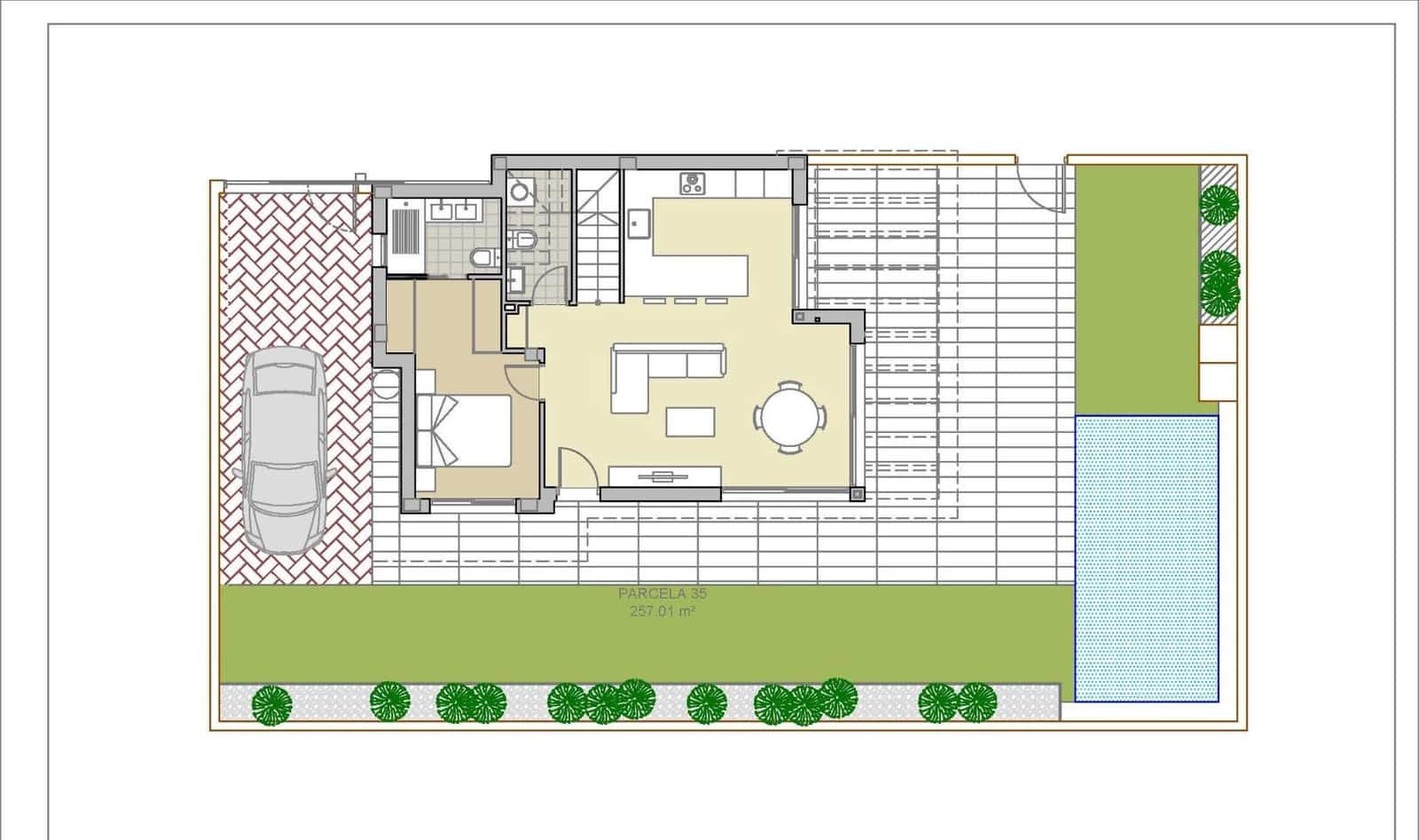 3 sypialnia Willa na sprzedaż w Los Montesinos z garażem - 423 900 € (Ref: 8989659)