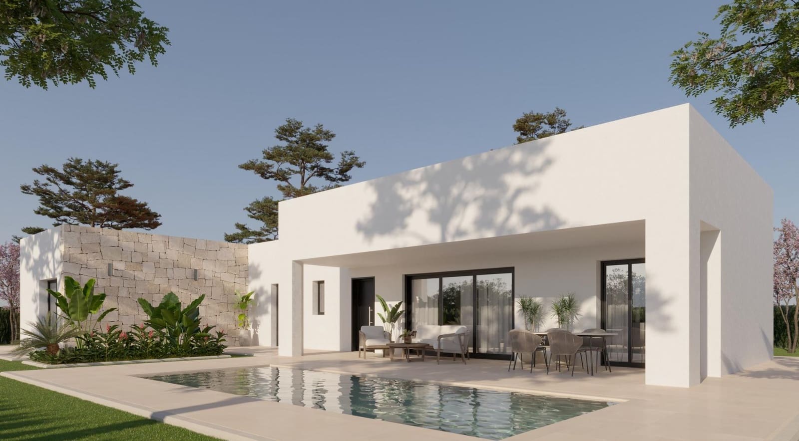 2 soveværelse Villa til salg i La Romana med swimmingpool garage - € 305.000 (Ref: 9002300)