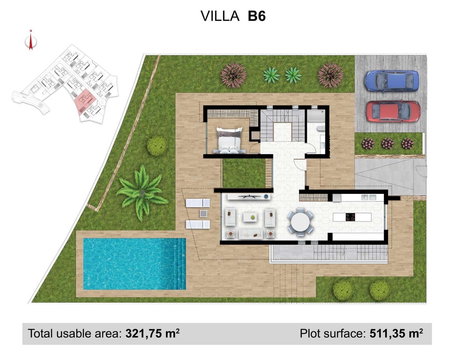 4 soveværelse Villa til salg i La Nucia med swimmingpool garage - € 1.150.000 (Ref: 9040367)