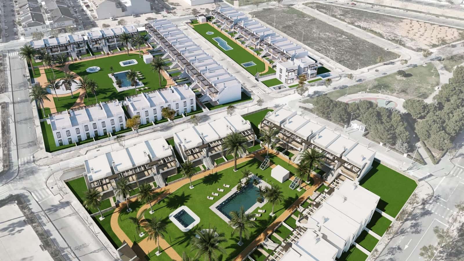 2 Zimmer Apartment zu verkaufen in Pilar de la Horadada mit Pool Garage - 296.000 € (Ref: 9141866)