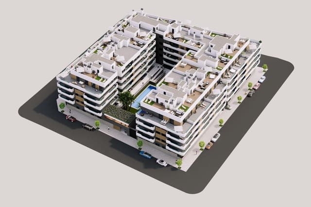 2 Zimmer Apartment zu verkaufen in Norte, Santa Pola mit Pool Garage - 345.000 € (Ref: 9310696)