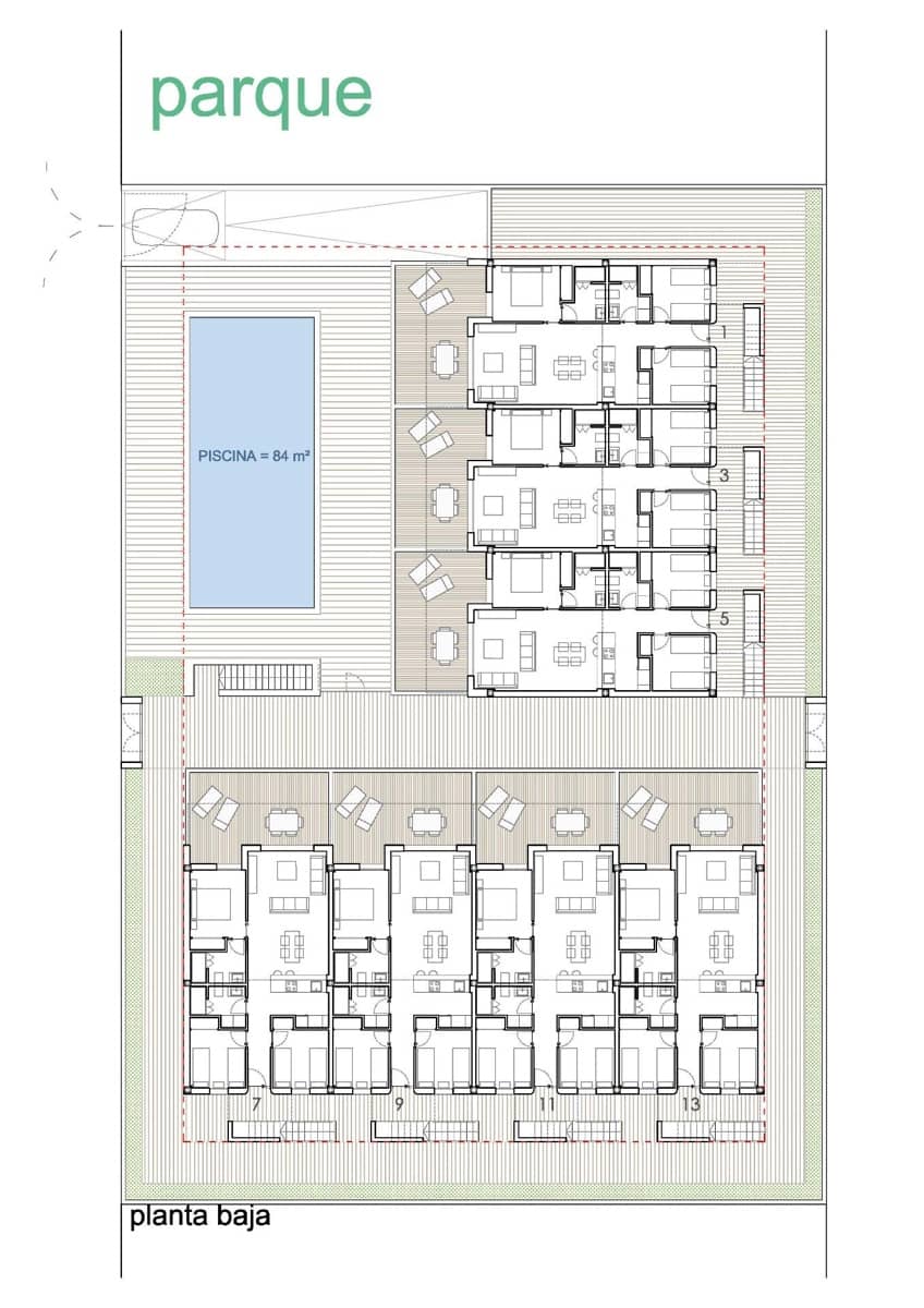 3 sypialnia Apartament na sprzedaż w Bigastro z basenem garażem - 189 000 € (Ref: 9414349)