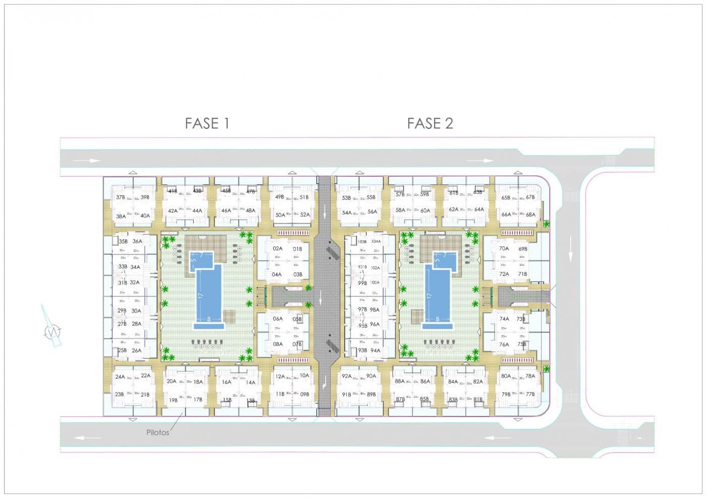 2 soveværelse Lejlighed til salg i Los Balcones med swimmingpool garage - € 315.000 (Ref: 9508636)