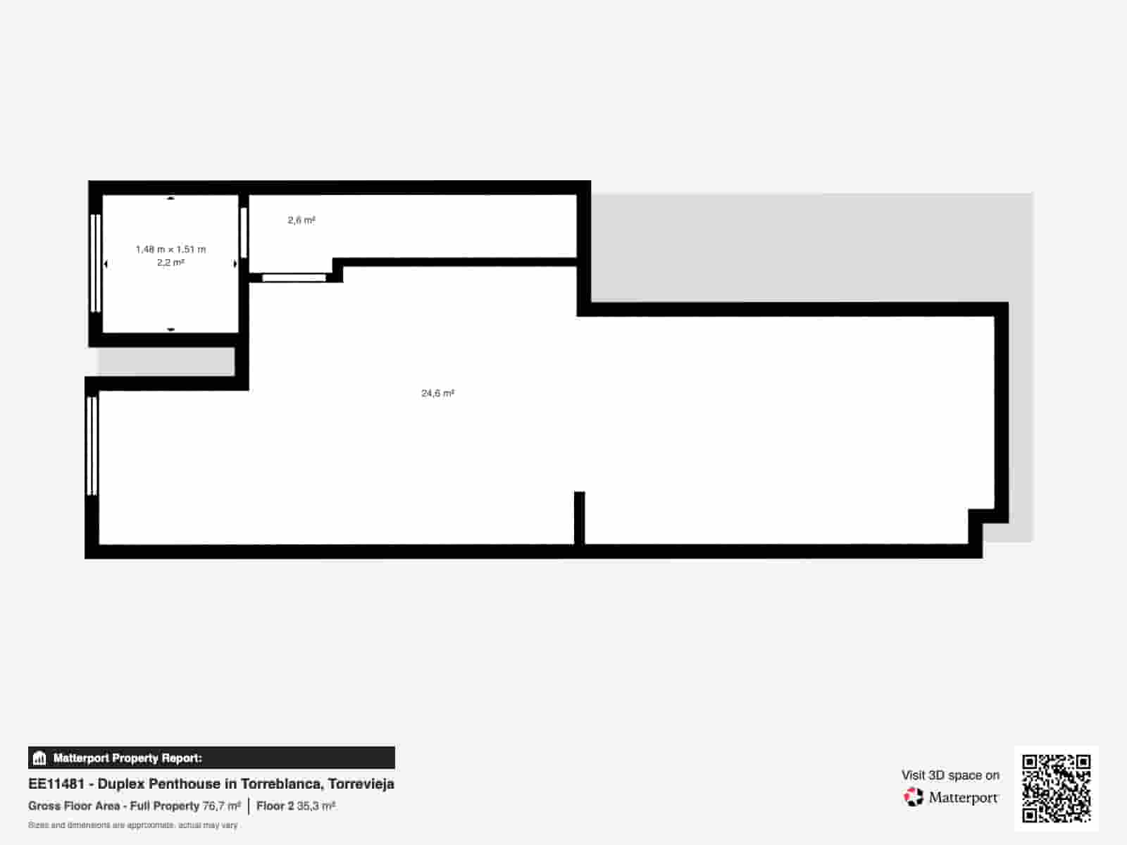 2 makuuhuone Kattohuoneisto myytävänä paikassa Torrevieja mukana uima-altaan 
autotalli - 199 000 € (Ref: 9645856)
