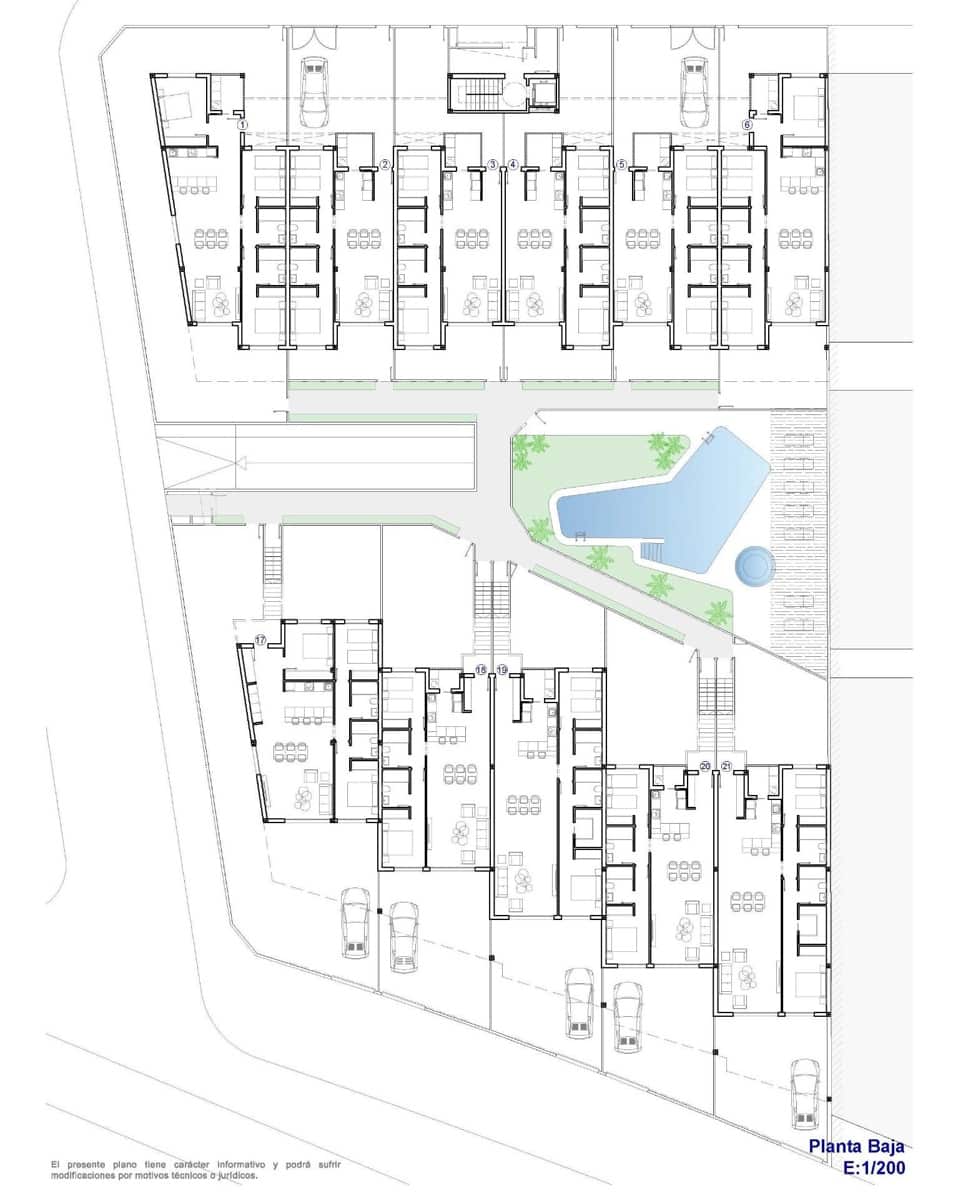 2 soveværelse Penthouse til salg i Pilar de la Horadada med swimmingpool garage - € 395.000 (Ref: 9663661)