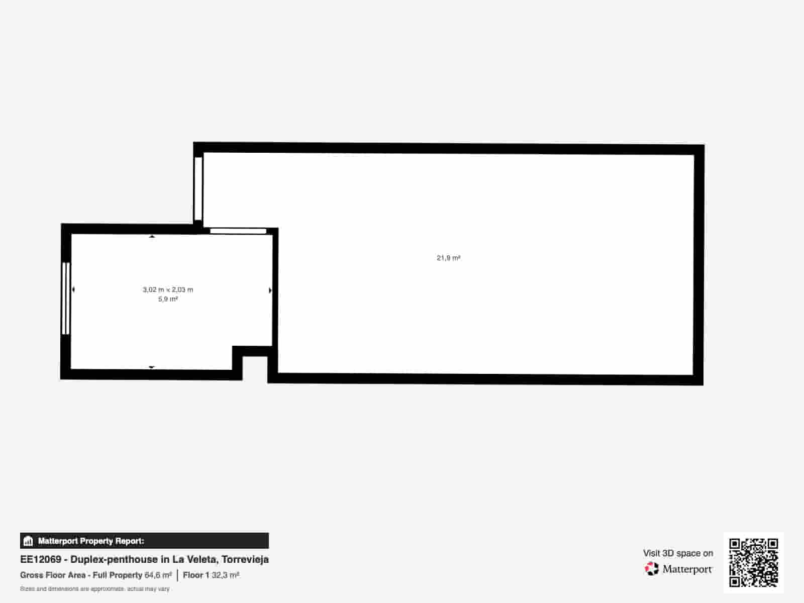 2 soveværelse Penthouse til salg i La Veleta med swimmingpool garage - € 179.000 (Ref: 9819251)