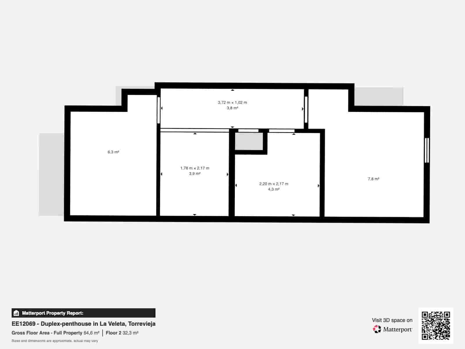 2 soveværelse Penthouse til salg i La Veleta med swimmingpool garage - € 179.000 (Ref: 9819251)