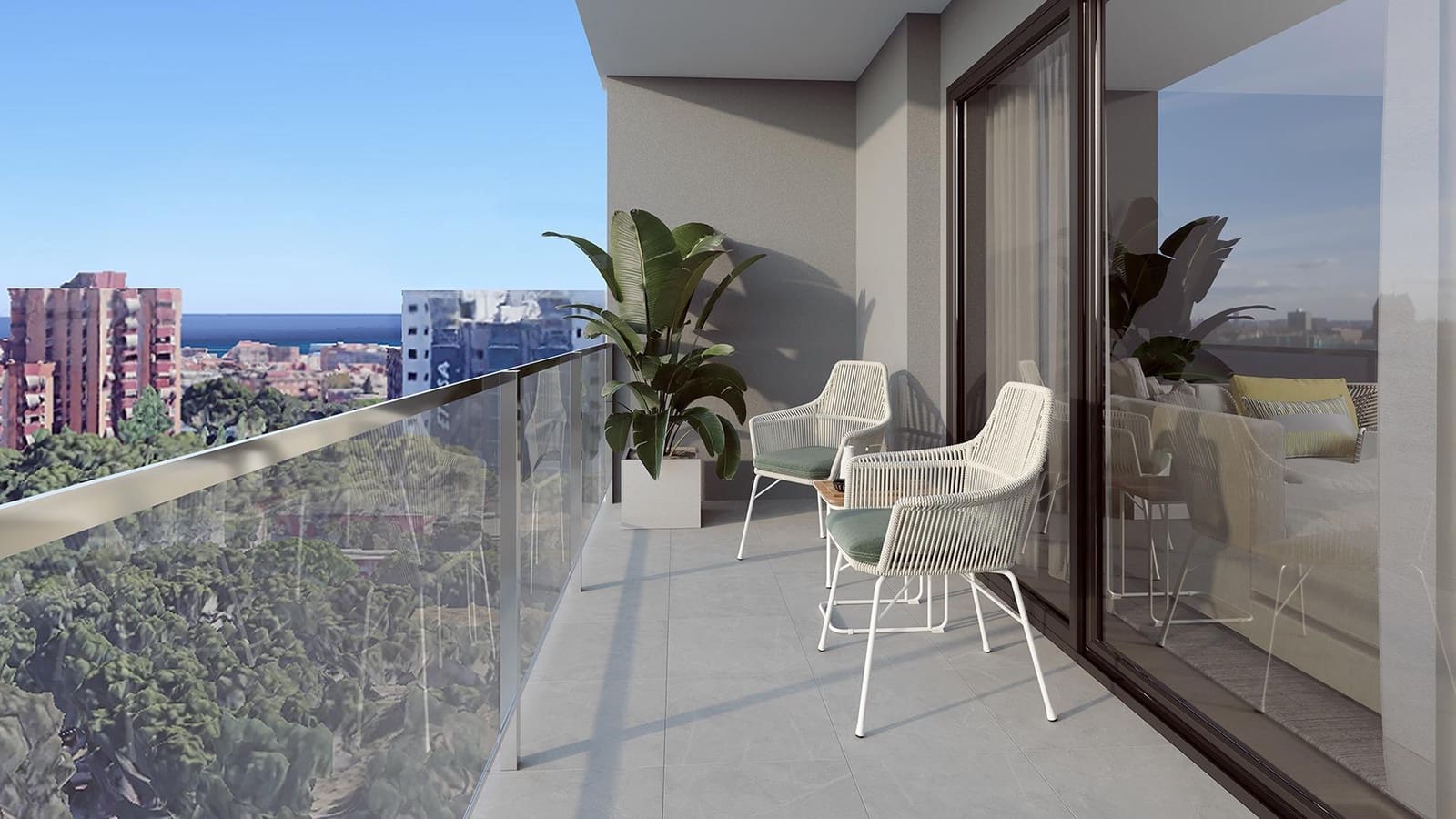3 Zimmer Penthouse zu verkaufen in Alicante / Alacant Stadt mit Pool Garage - 399.500 € (Ref: 9820107)