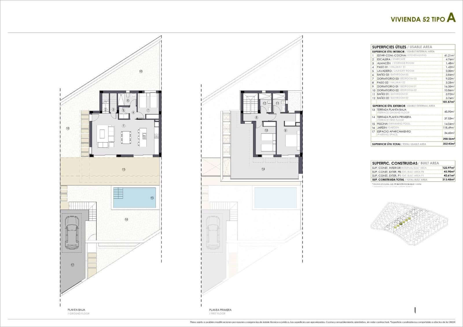 3 bedroom Villa for sale in Polop with pool garage - € 585,400 (Ref: 9820147)