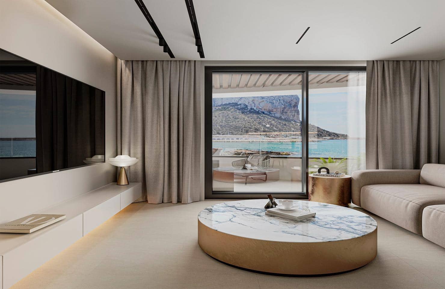 3 Zimmer Apartment zu verkaufen in Calpe / Calp mit Pool Garage - 676.000 € (Ref: 9820158)