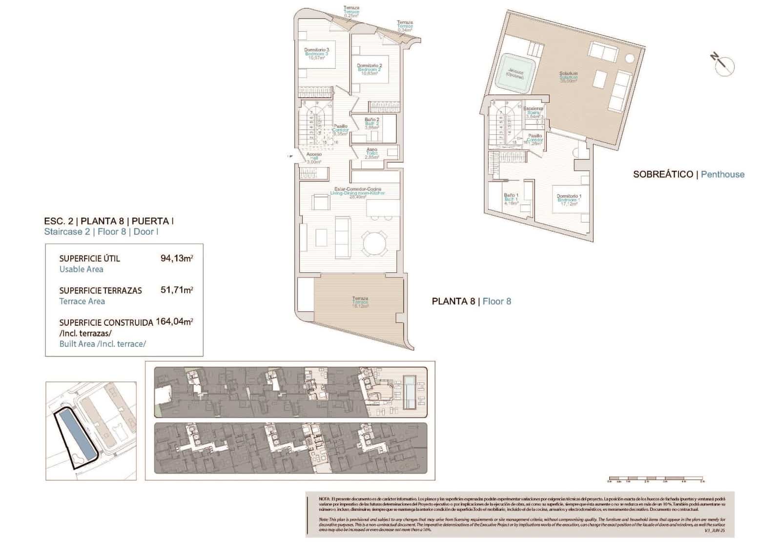 3 slaapkamer Penthouse te koop in La Villajoyosa / Vila Joiosa met zwembad garage - € 686.000 (Ref: 9820159)
